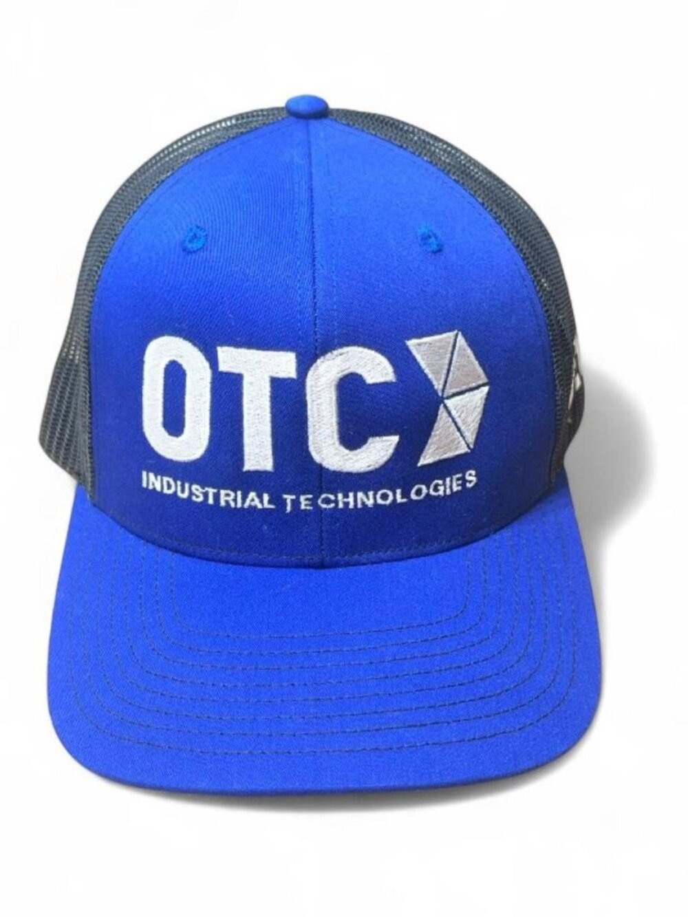 Richardson 112 OTC Industrial Technologies Eaton Blue Black Trucker Hat Snapback